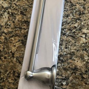 Bathroom Towel Rod - Brush Nickel 🔥NWOT🔥